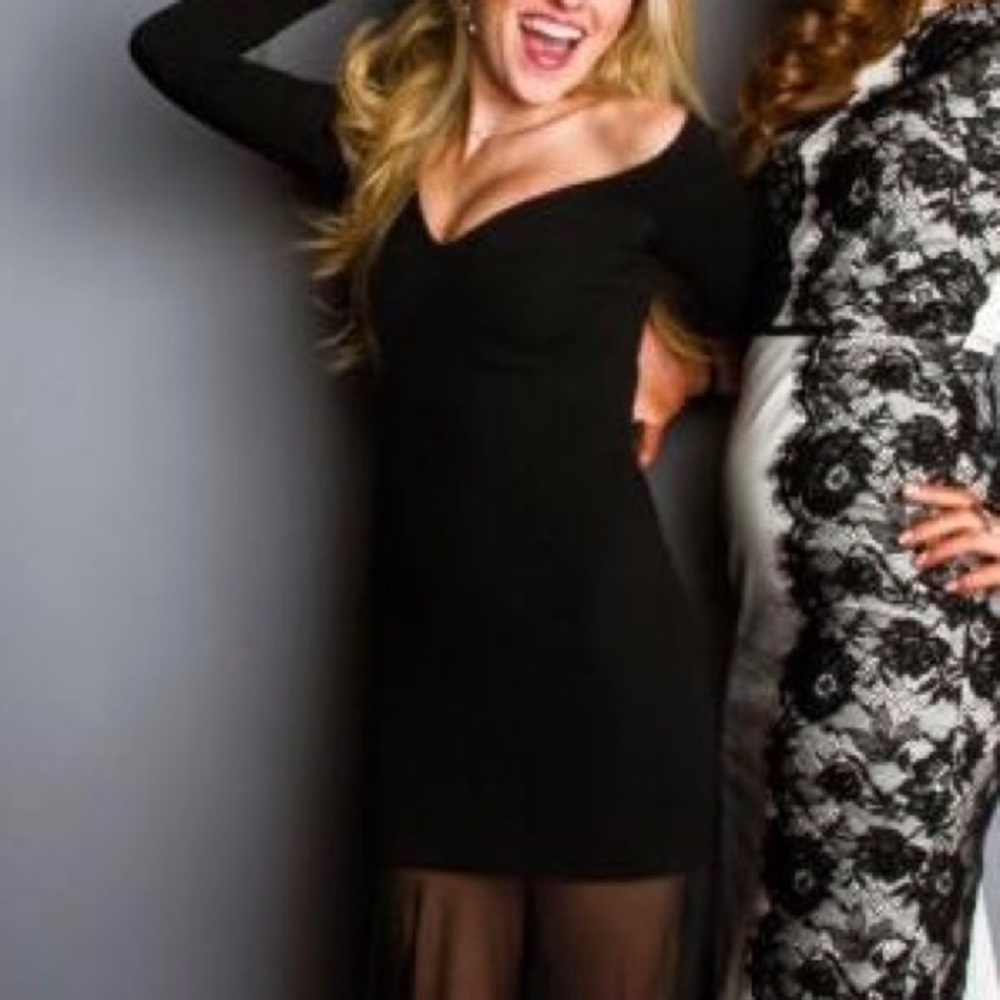 Peppermayo Black Maxi Dress NYE Holiday